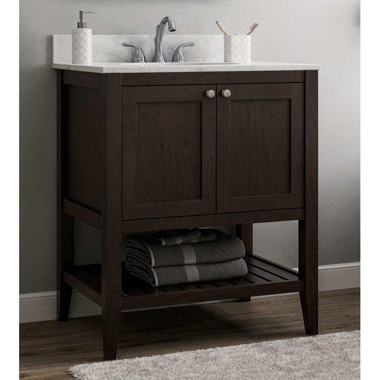 Beachcrest Home Galveston 24" Single Bathroom Vanity Base Only ...